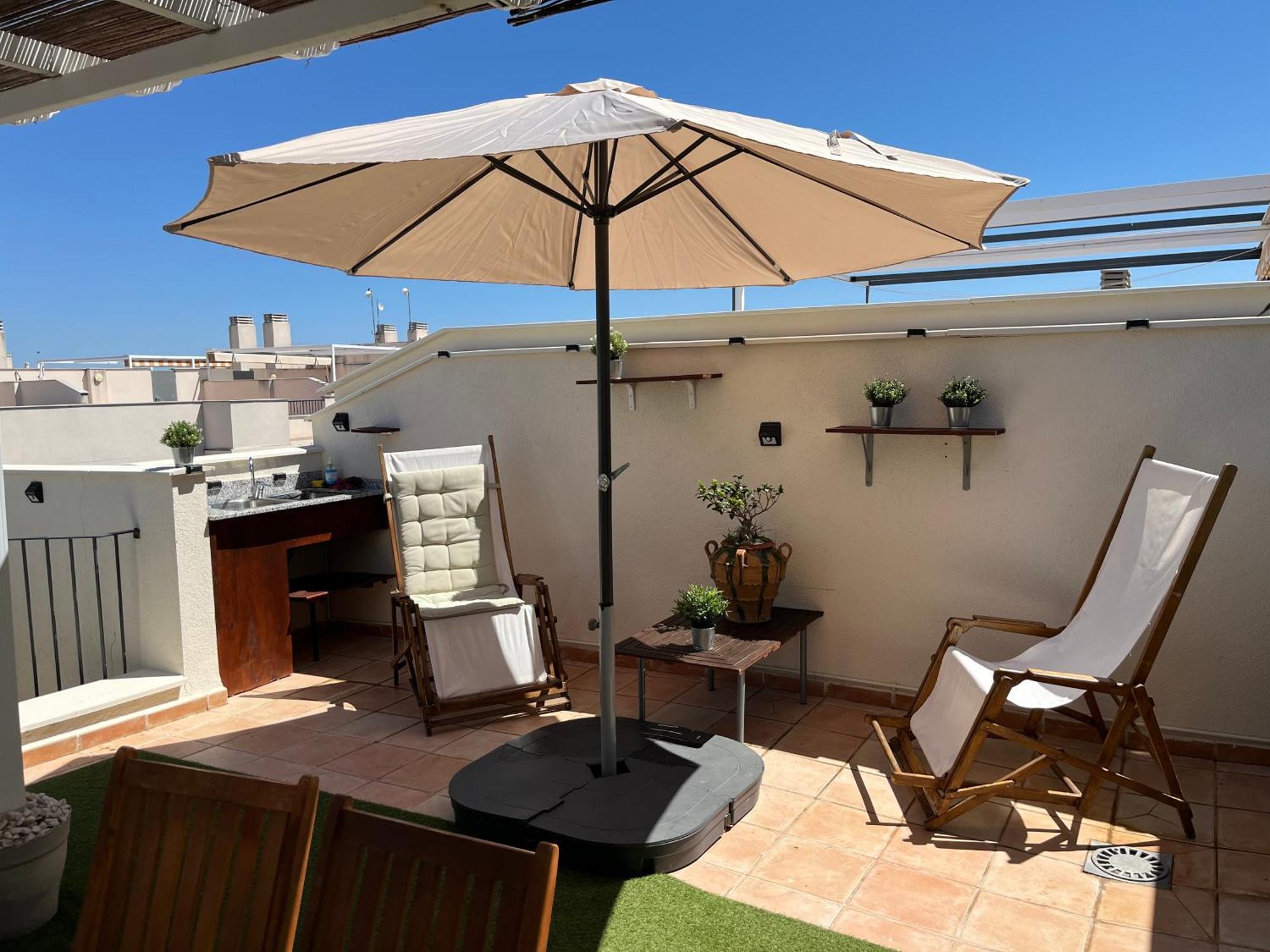 Playa Almenara Atico Duplex Vistas Al Mar Y Montana Wifi,Piscina A Exterior foto